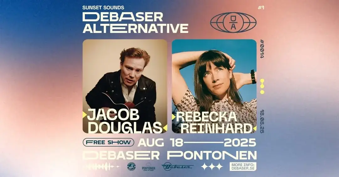 Debaser Alternative x Jacob Douglas x Rebecka Reinhard | Debaser Pontonen