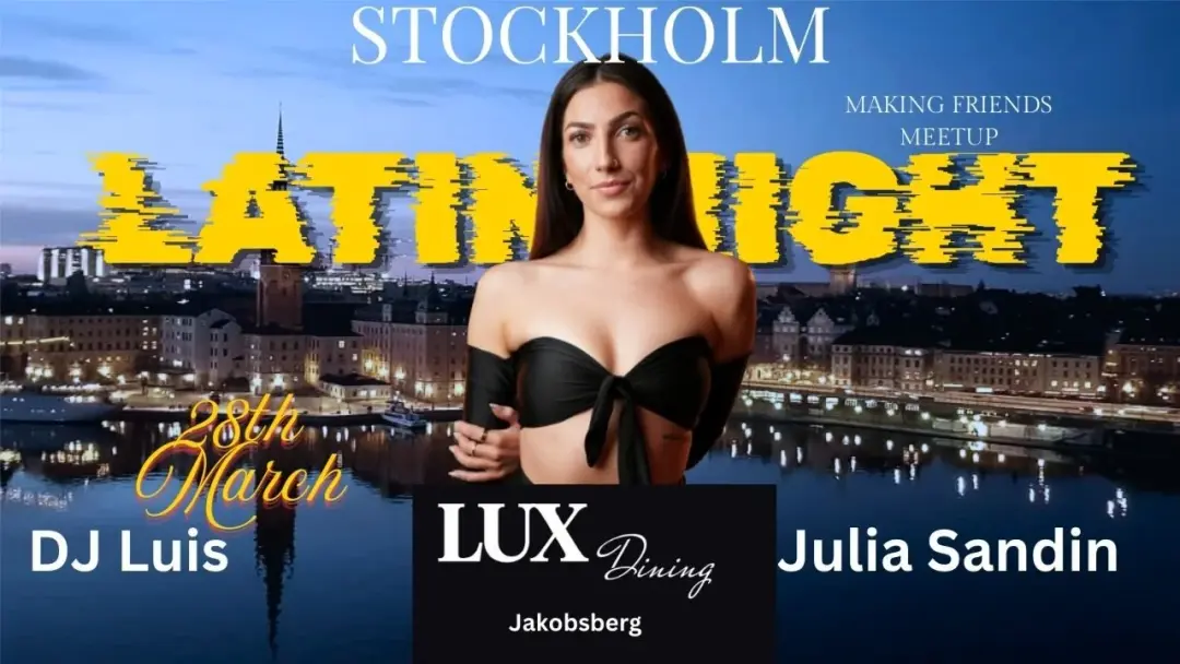 Stockholm Making friends: Latin party