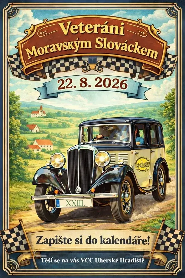Veteráni Moravským Slováckem 2026