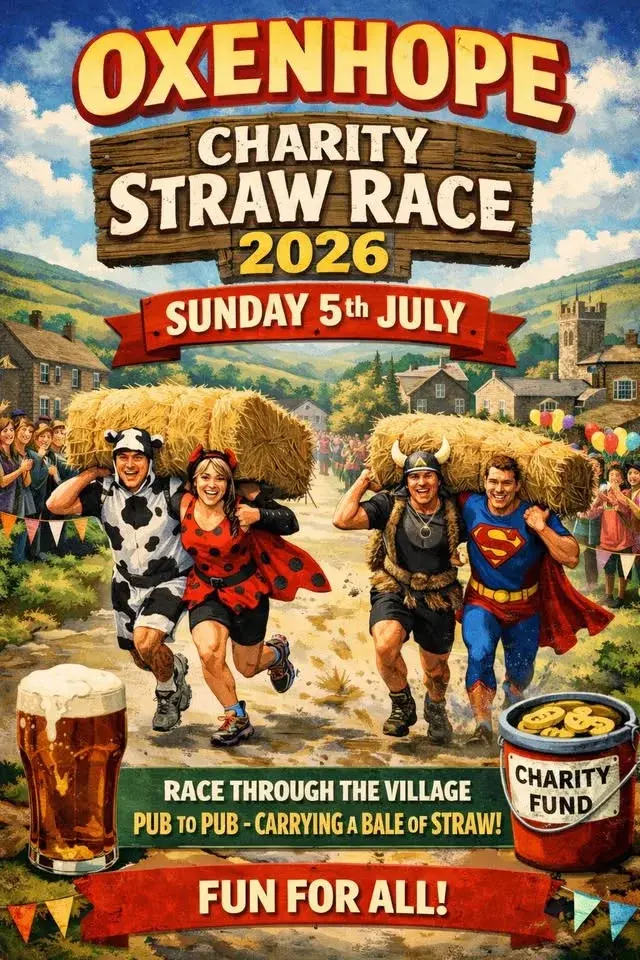 Oxenhope Charity Straw Race 2026