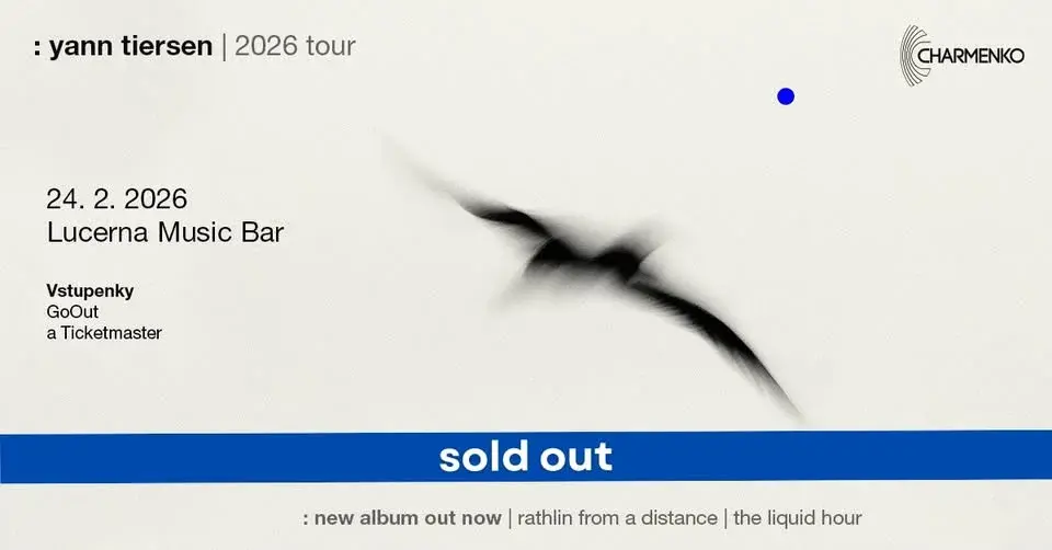 VYPRODÁNO | Yann Tiersen (FR) with support: Alice Boyd