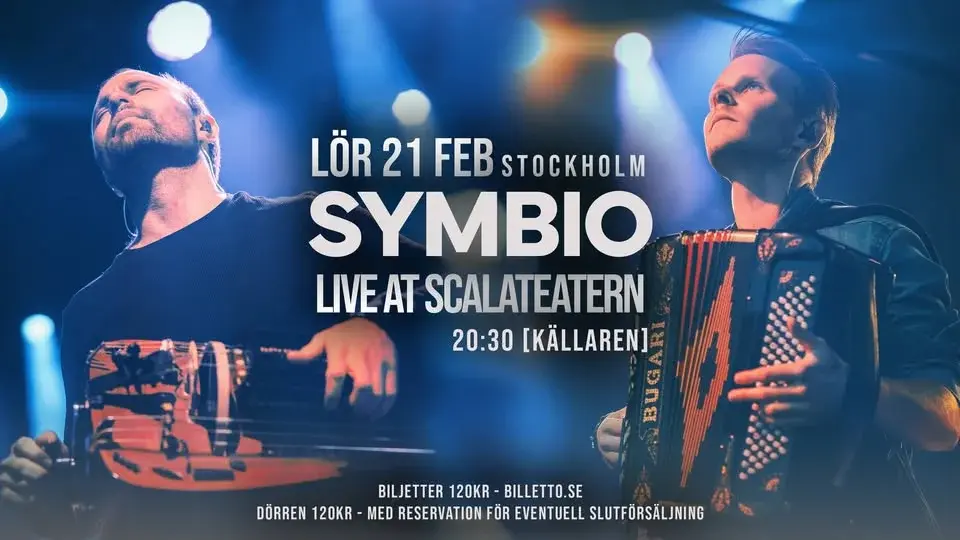 Symbio live i Stockholm @Scalateaterns källare