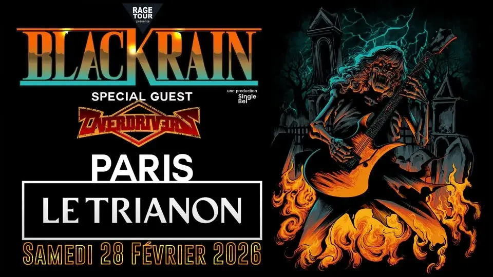 BlackRain + Special Guest Overdrivers