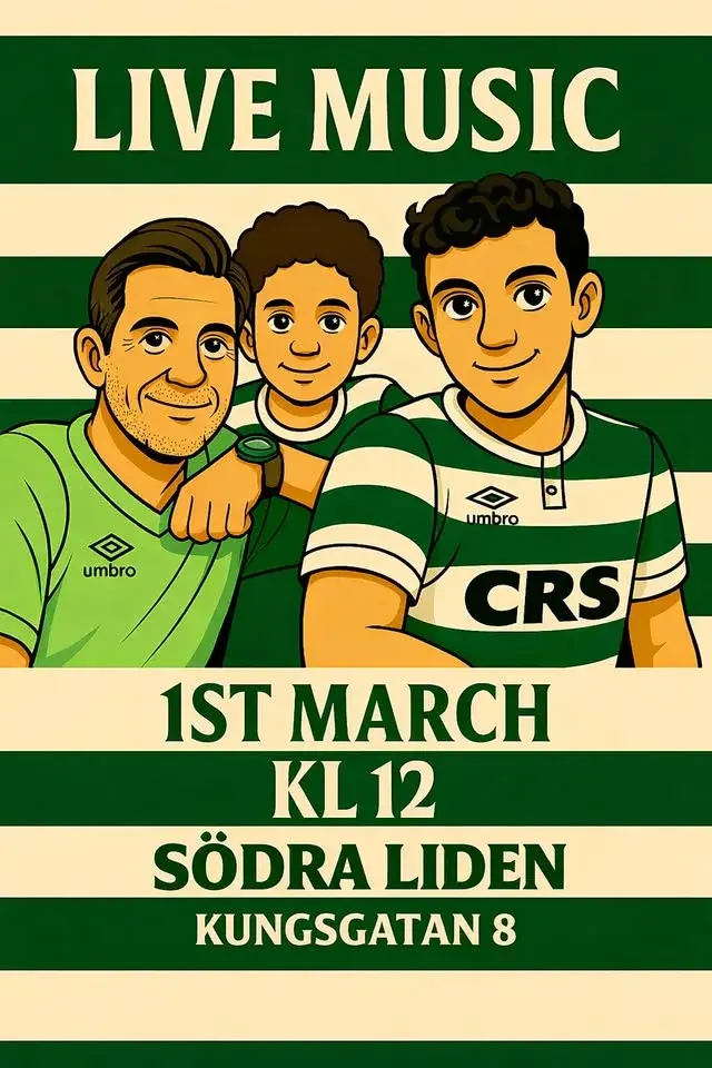 Rangers - Celtic with Live Music 🎸🎤
