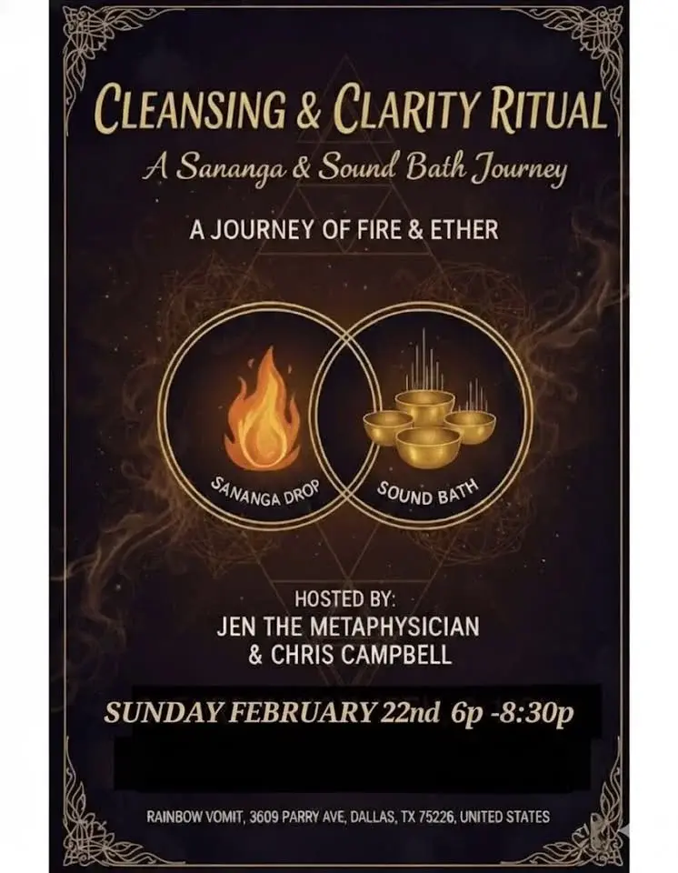 Cleansing & Clarity: Sananga and Sound bath journey