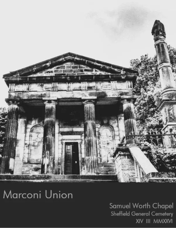 SOLD OUT | Cemetery Sessions Present Marconi Union (Evening)