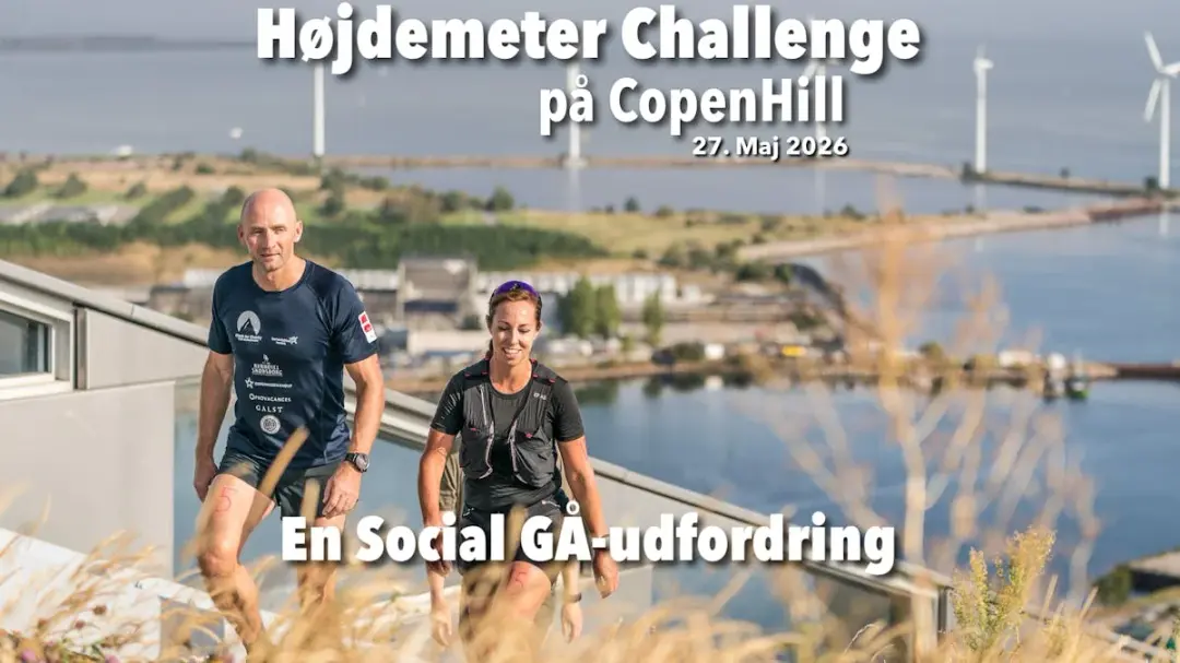 CopenHill Højdemeter Challenge – En social GÅ-udfordring