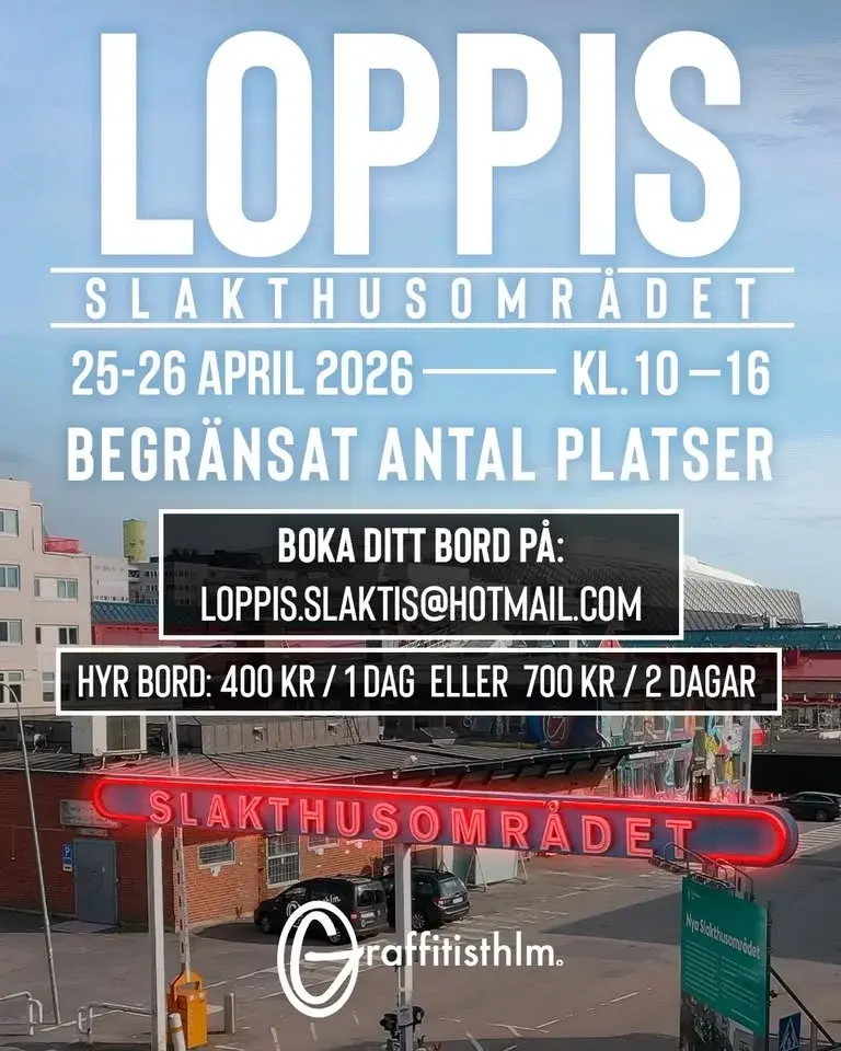 LOPPIS i SLAKTHUSOMRÅDET 