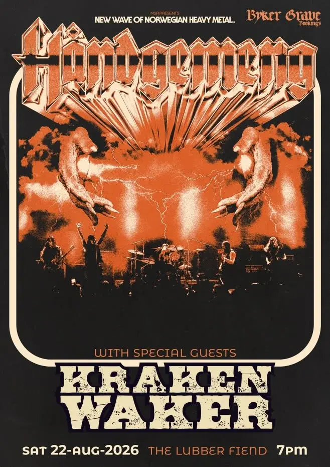 HANDGEMENG // KRAKEN WAKER @ THE LUBBER FIEND - 22.08.26