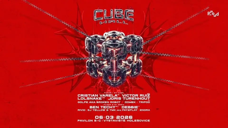 CUBE Ξ HALL Prague | Two Stages