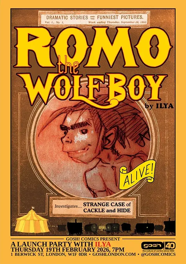 Romo the WolfBoy Launch Party With ILYA