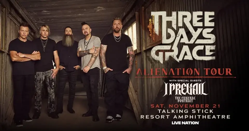 Three Days Grace - Alienation Tour 