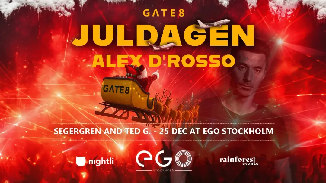 Juldagen 25 December på EGO Nattklubb