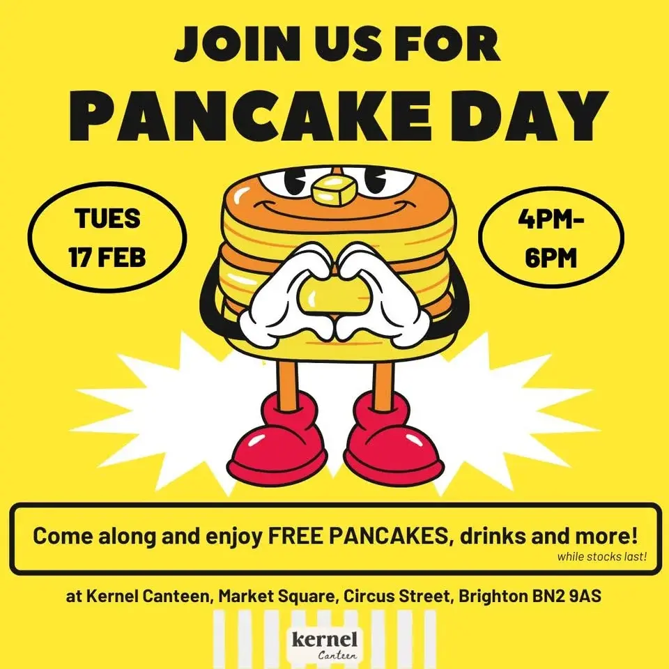 Pancake Day at Kernel Canteen (with free pancakes!)