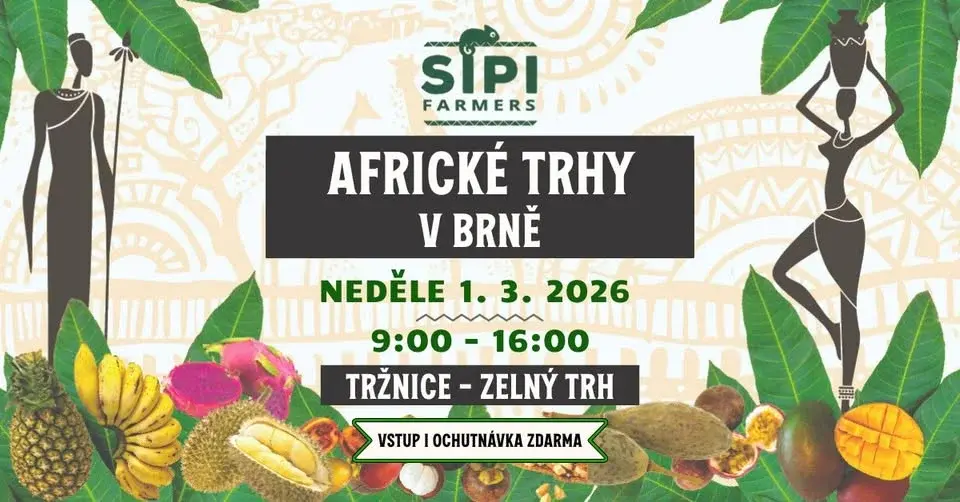 🌴 Africké trhy v Brně