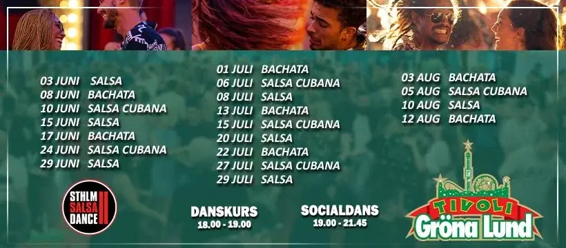 đđș Salsa Cubana pĂ„ Gröna Lund â DanskvĂ€ll & Kurs!