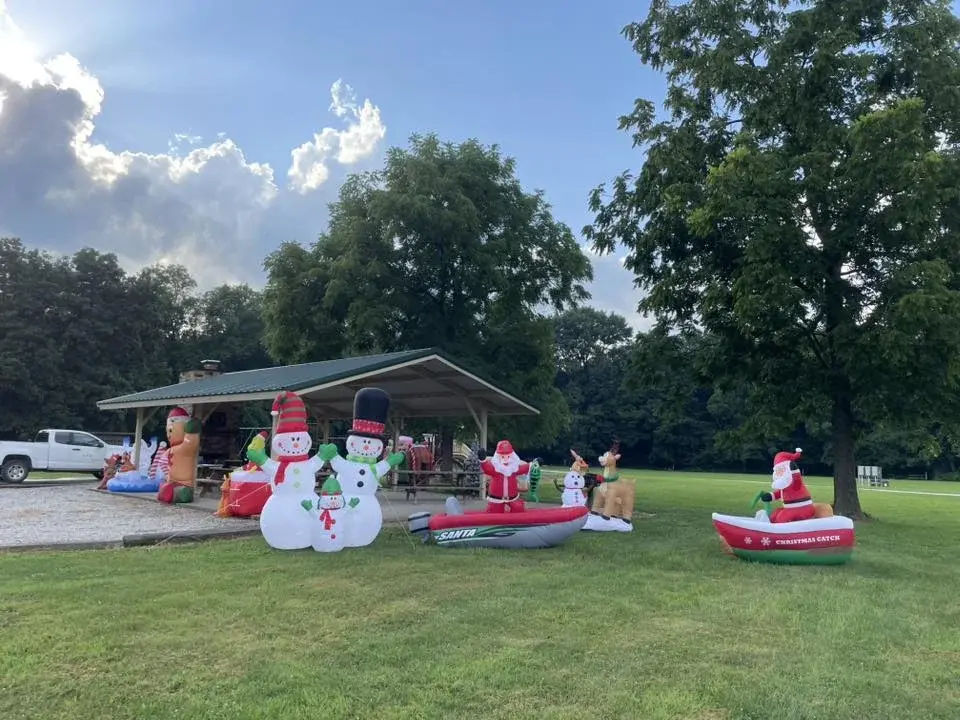 3rd Christmas in July  Camping Weekend