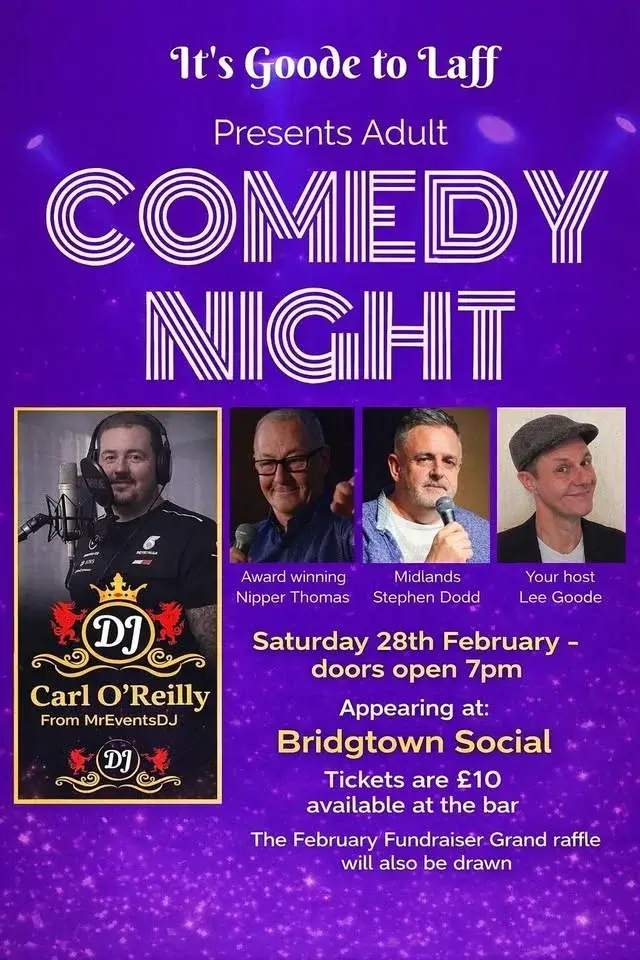 Comedy Night at Bridgtown Social - Its good to Laff!