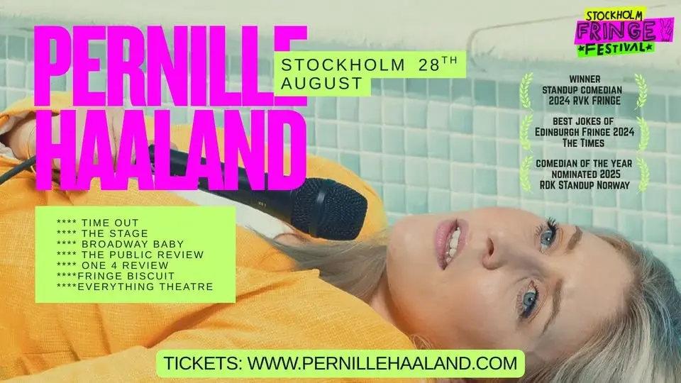 English Comedy: Pernille Haaland European Tour 2025 // Stockholm