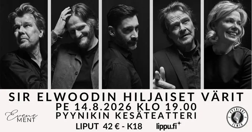 Sir Elwoodin hiljaiset värit | Pyynikin kesäteatteri, Tampere