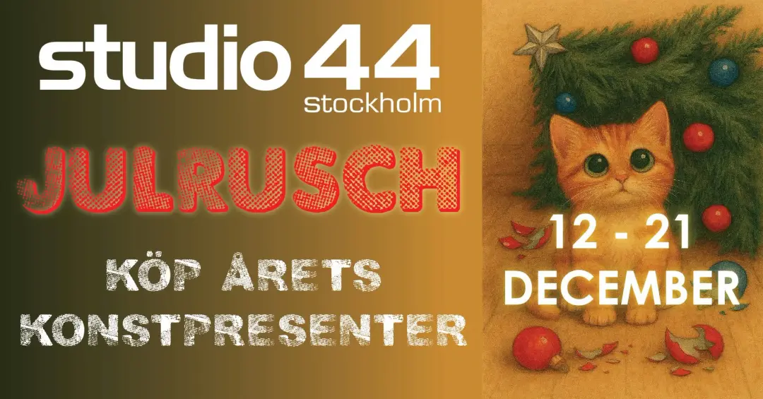 JulRusch: En Konstnärlig Julmarknad på Studio 44 🎨🎄