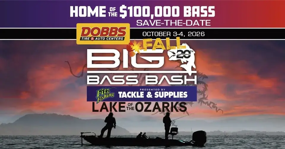 2026 Dobbs Tire & Auto Centers Fall Big Bass Bash at Lake of the Ozarks, presented by Fitz Fishing