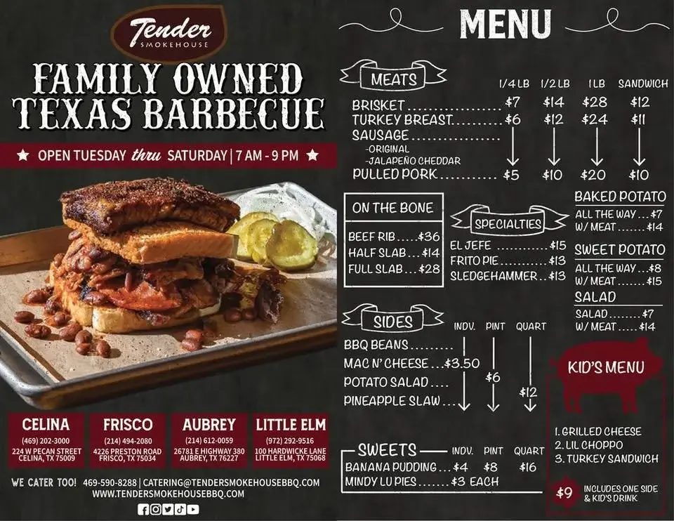 July Meet Up  -  Tenders Smokehouse