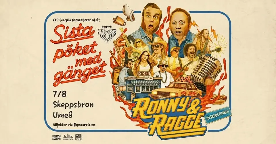 Ronny & Ragge | Sista Pöket med Gänget | Umeå