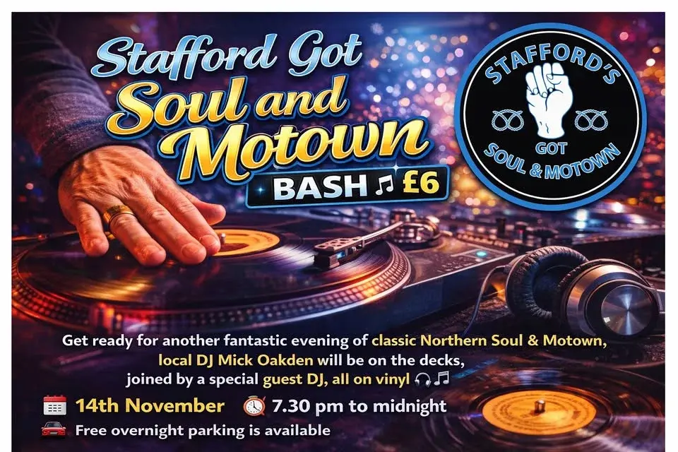 Stafford Got Soul and Motown Bash