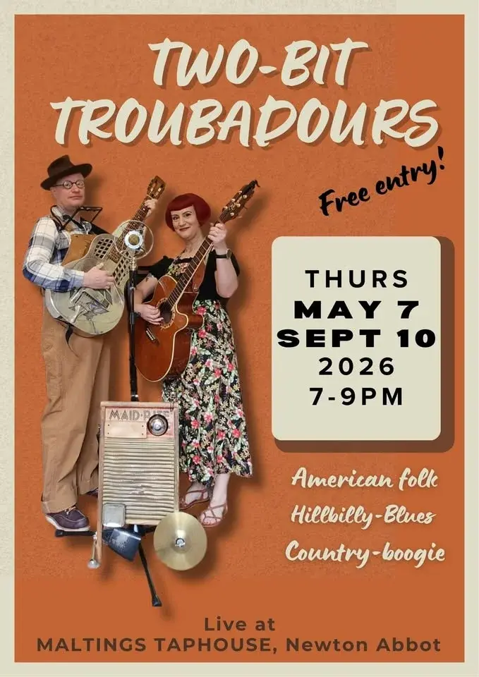 Two-Bit Troubadours @ Maltings Taphouse, Newton Abbot 
