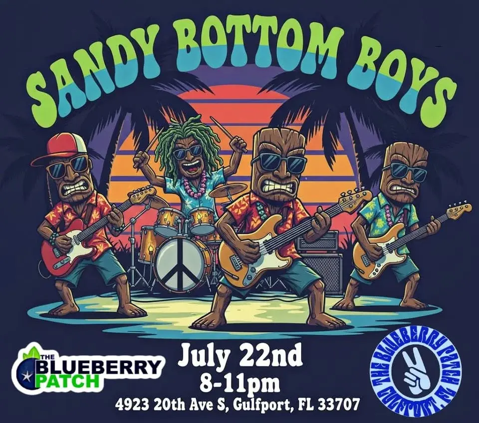 Peter Jβ playing lead with Sandy Bottom Boys Wednesday July 22nd 8-11pm