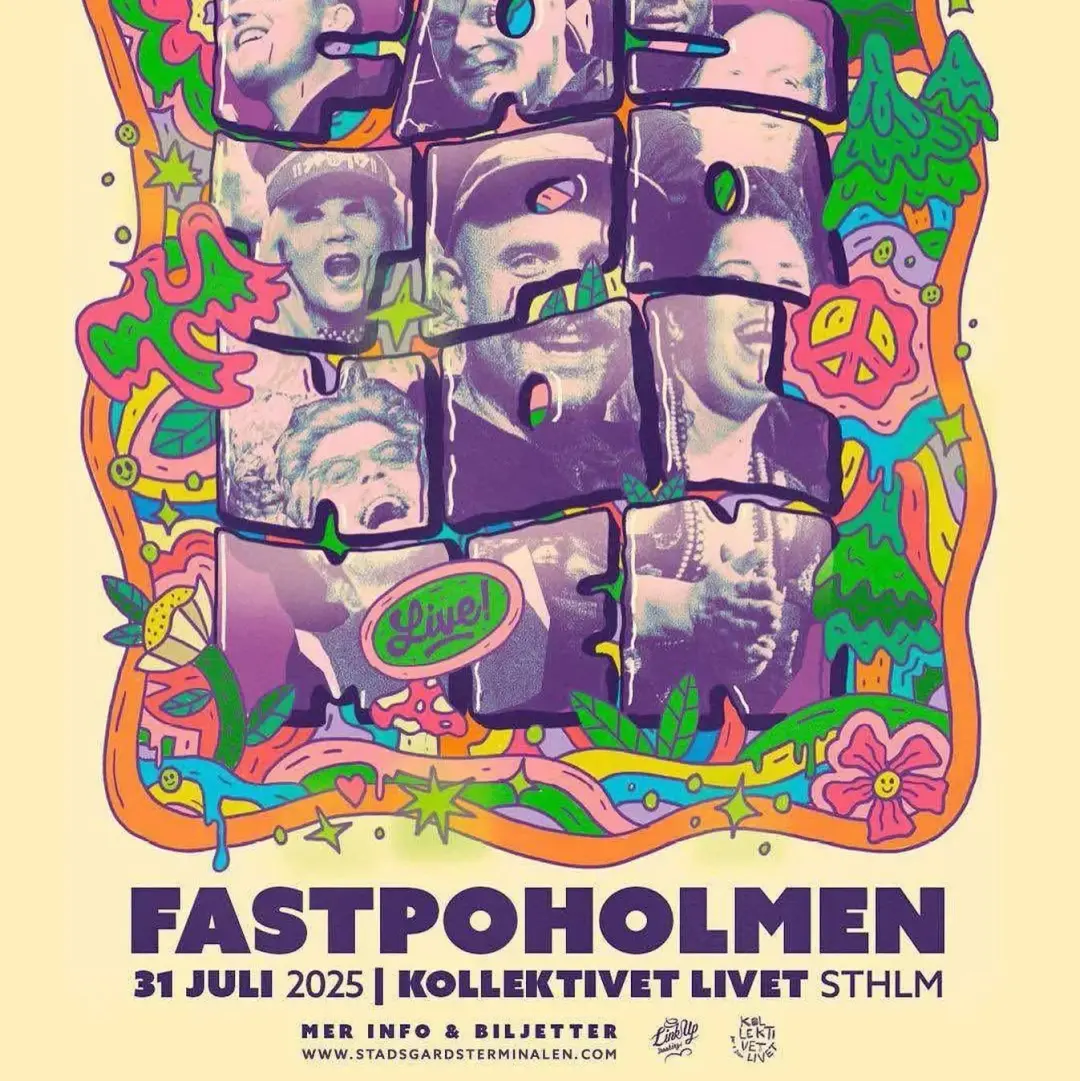 đ” Fastpoholmen live pĂ„ Kollektivet Livet i Stockholm