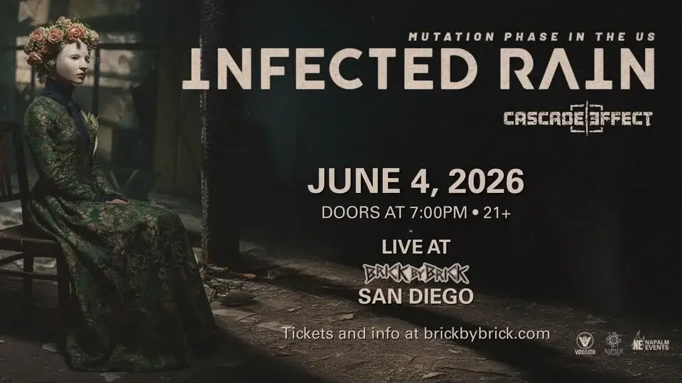 Infected Rain: Mutation Phase in the US with special guests