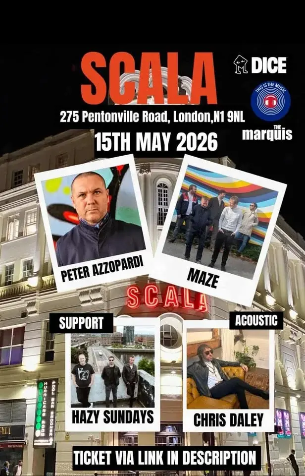 Maze & Peter Azzopardi @ The scala