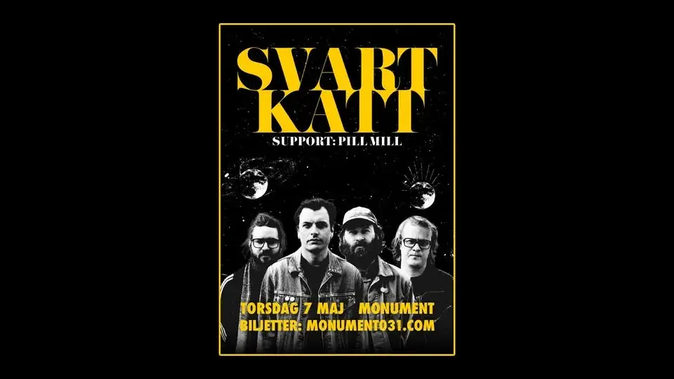 Svart Katt + Pill Mill 7/5
