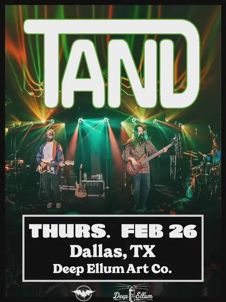 TAND + Thought Diet | Live at Deep Ellum Art Co | Feb 26th