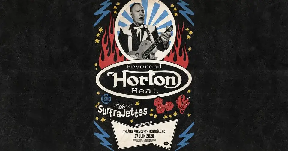 REVEREND HORTON HEAT - Montréal
