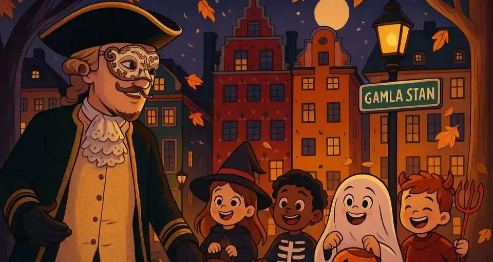 Halloween spökvandring för barn