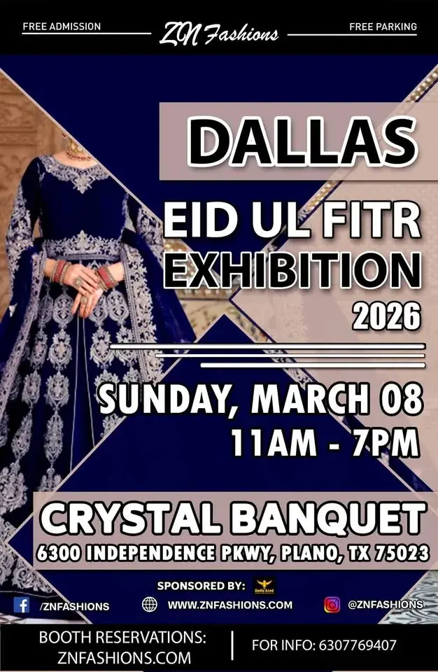 ZN Fashions Dallas Eid Ul Fitr Exhibition