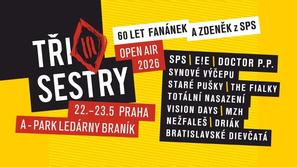 Tři sestry 41 let - Open Air 2026