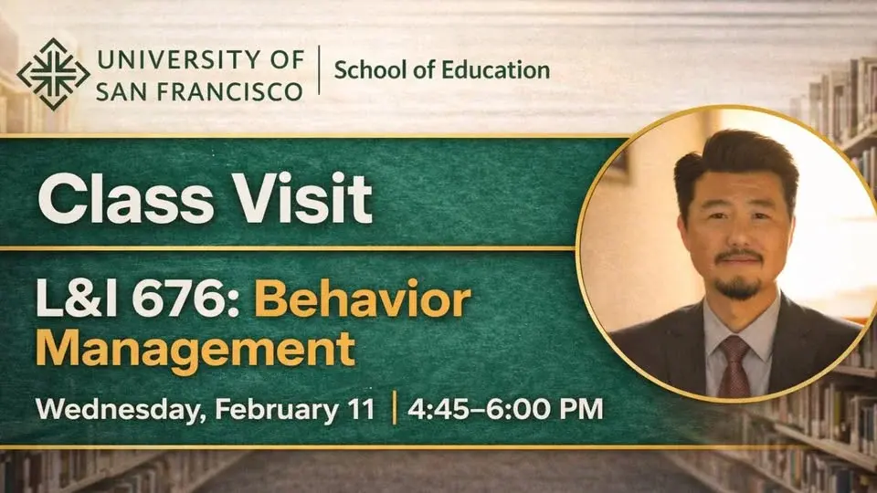 Class Visit - Learning & Instruction 676: Behavior Management