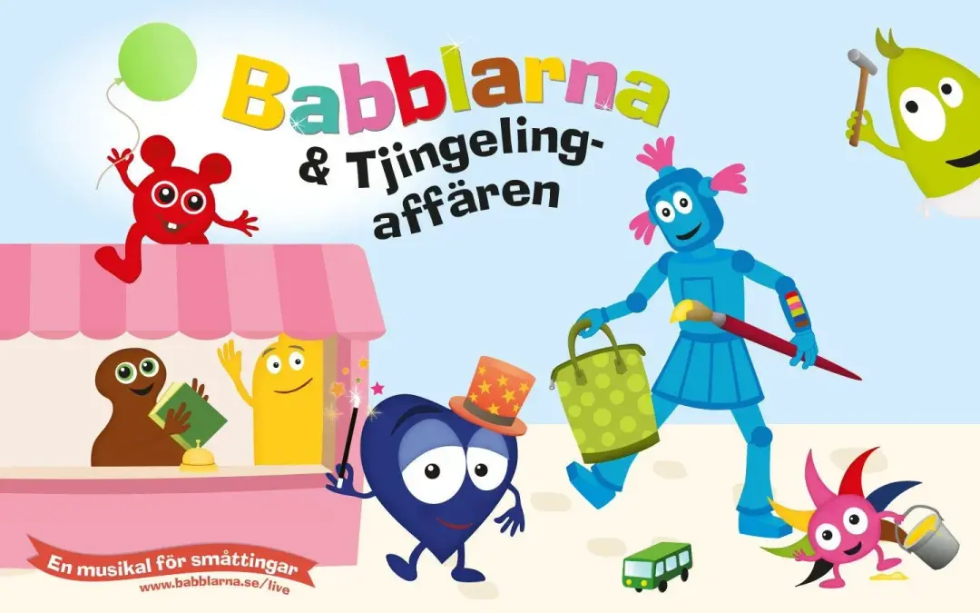 Babblarna & Tjingeling-affären 🎶✨ En ny musikal för småttingar!