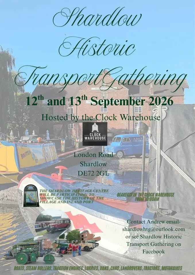 Shardlow Historic Transport Gathering