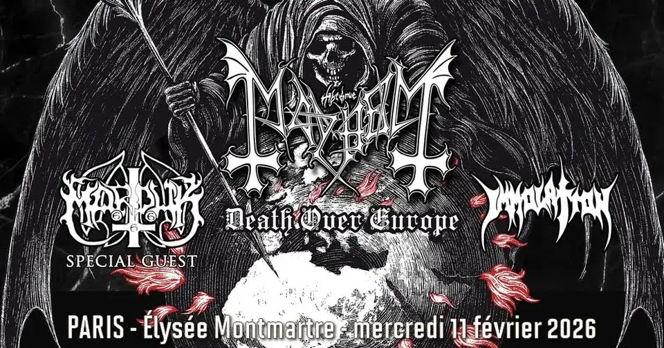 Mayhem, Marduk, Immolation // Paris
