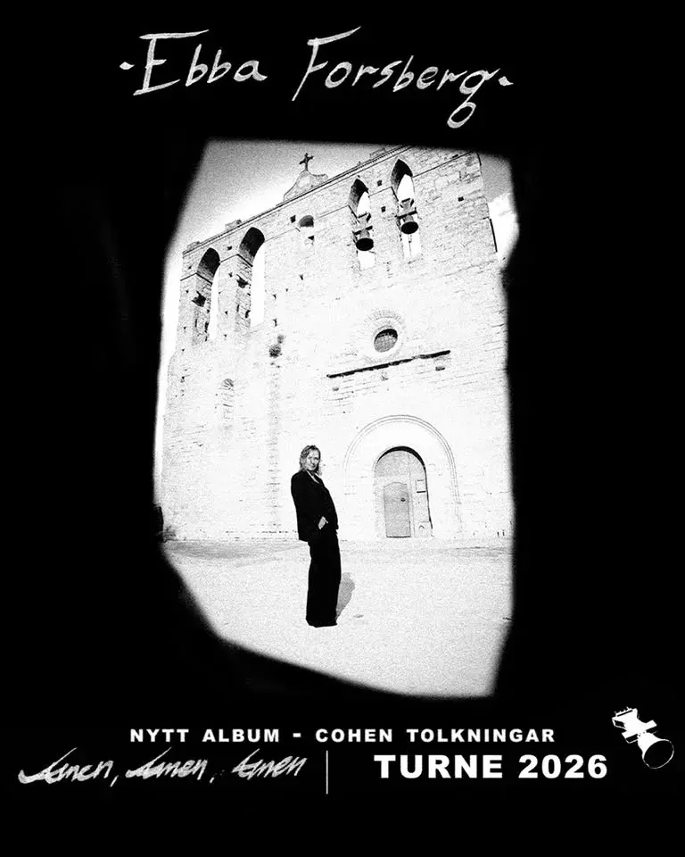 Ebba Forsberg – Amen, amen, amen – Cohen-tolkningar • 16/5 • Örebro