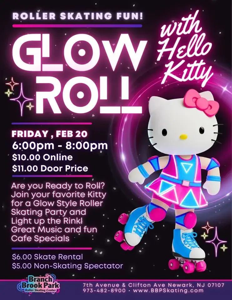 Glow Roll with Hello Kitty