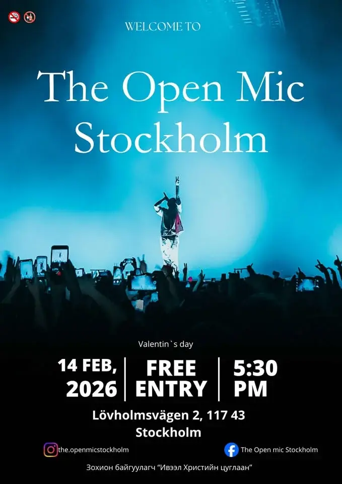 the Open Mic Stockholm