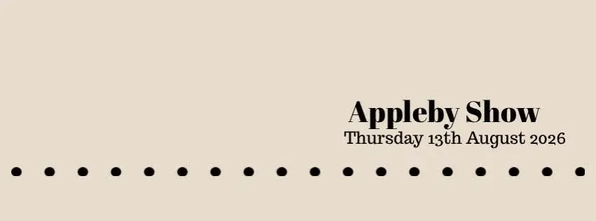 Appleby Agricultural Show 2026