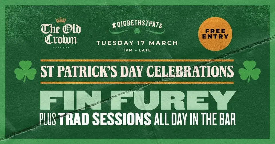 St Patrick's Day Celebrations at The Old Crown