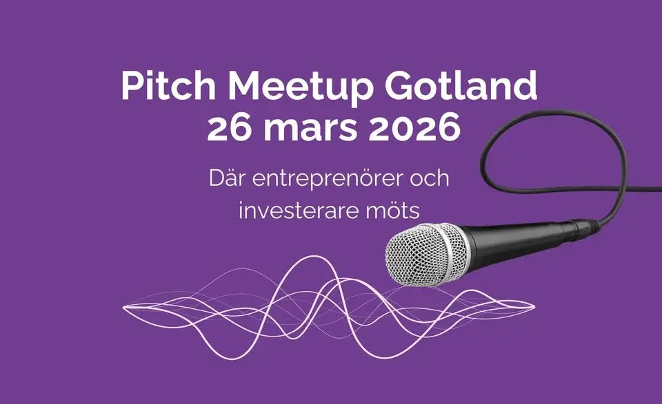 Pitch Meetup Gotland 2026